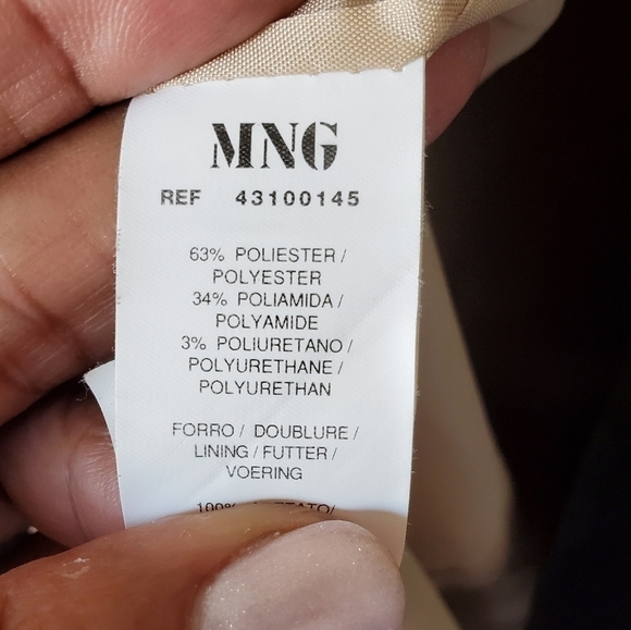 Mango MNG Suits Structured Blazer Dress - Picture 3 of 10